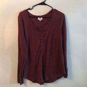 Long sleeve Henley